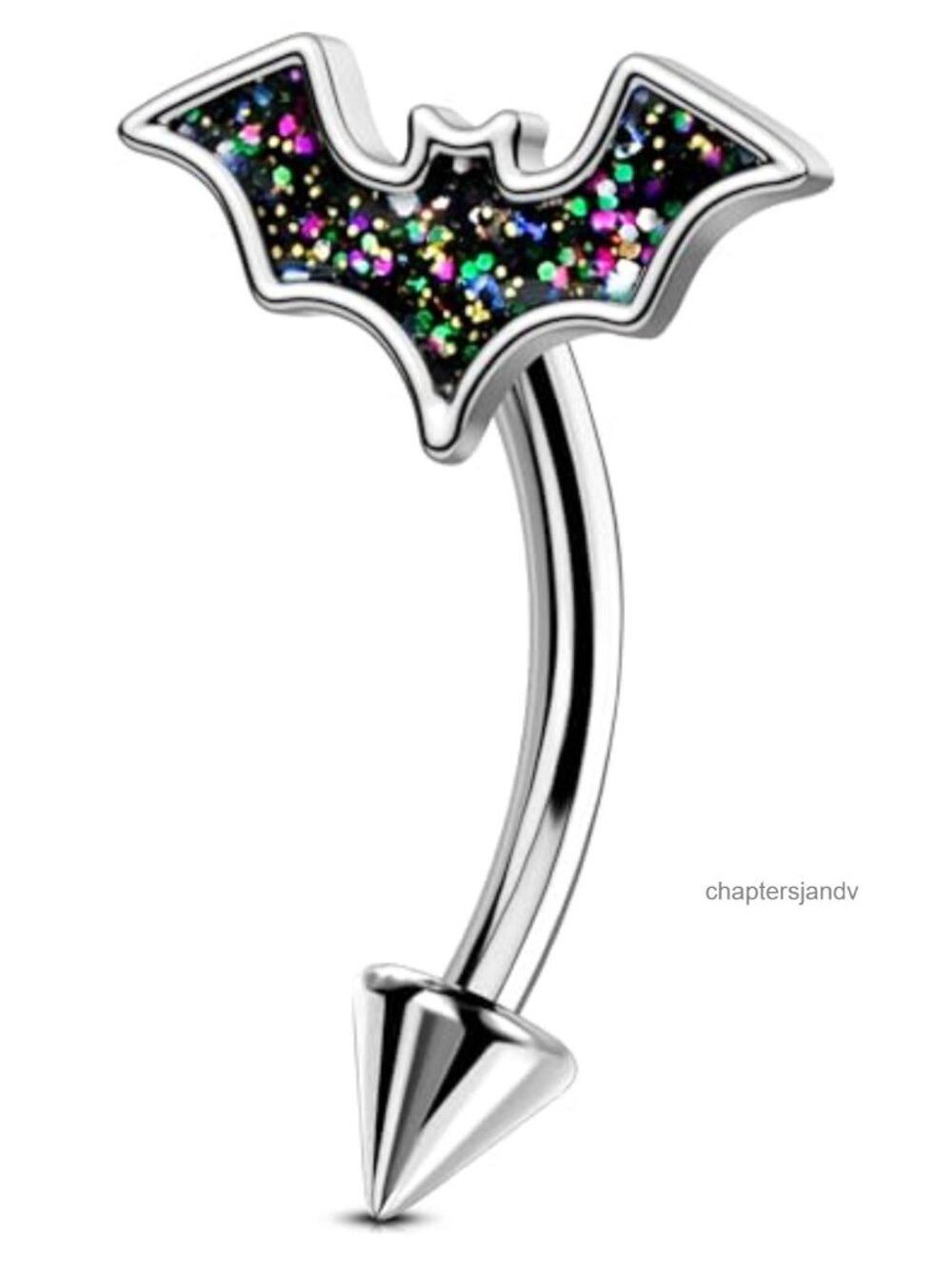 OUFER Bat Halloween Rook Piercing Jewelry 316L Surgical Steel Eyebrow Barbell